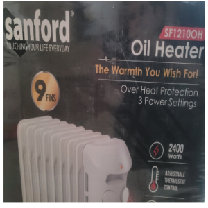 شوفاژ برقی سانفورد 9 پره مدل SF1210OH