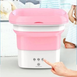 مینی واش قابل حمل تاشو خشک کن دارمدل Folding Washing Machine