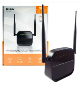 مودم روتر ADSL2 Plus بی سیم N300 دی-لینک مدل DSL-124 New
