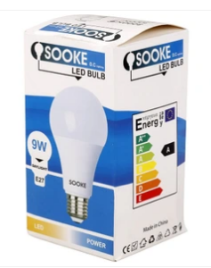 لامپ حبابی LED سوکی Sooke E27 9W